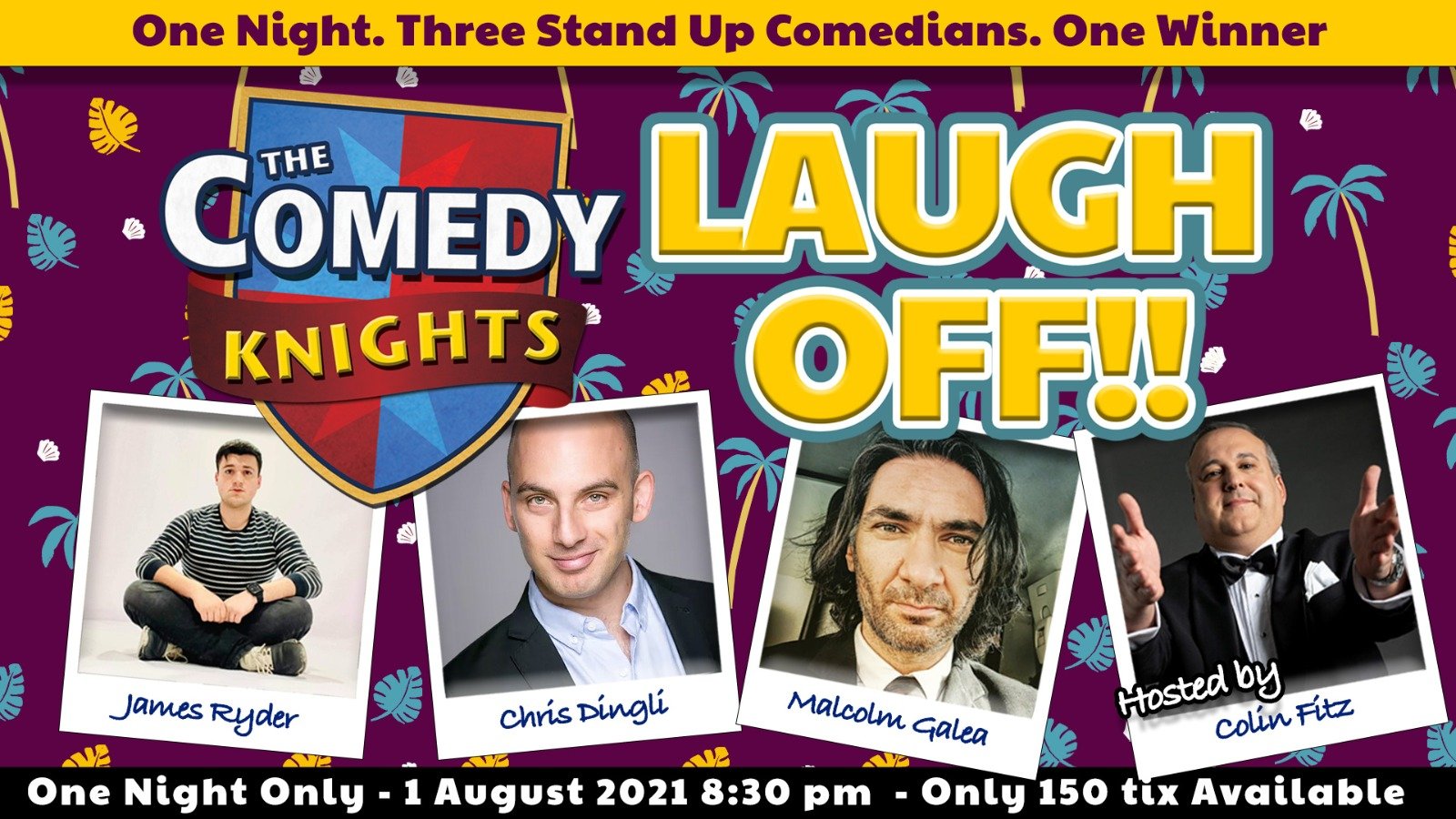 Comedy Knights Laugh Off! malta, Comedy knights malta